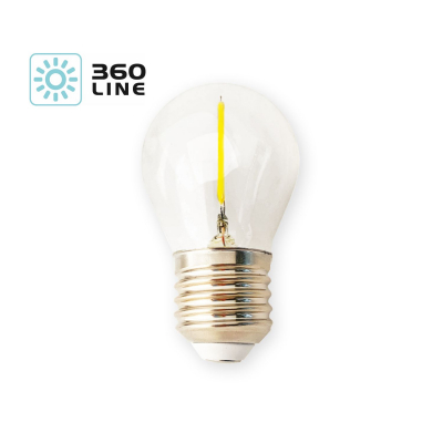 LED lamp FMB 1,3W E27 WARM WHITE 360 Line