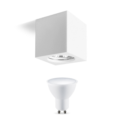 Zestaw OPRAWA GEMMA 1XGU10 z LED GU10 5W 4000K