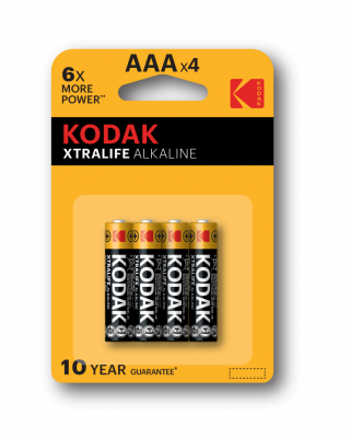 Bateria KODAK XTRALIFE R3 alkaliczna 4szt. BLISTER (cena za 4 sztuki)