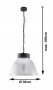 Lampa wisząca LOFT